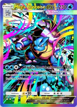 Pokemon Pocket Rainbow MEGA Blastoise ex(DIGITAL CARD) BUY MULTIPLE GET DISCOUNT - Image 1
