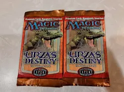 MTG URZA'S DESTINY (2) Sealed Booster Packs Magic - Urza's Block English - Image 1
