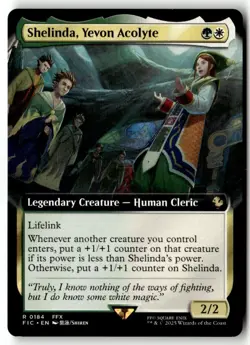 Shelinda, Yevon Acolyte (Extended Art) R Commander: FINAL FANTASY 184 NM - Image 1
