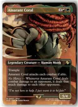 Amarant Coral (Borderless) R Commander: FINAL FANTASY 457 NM - Image 1