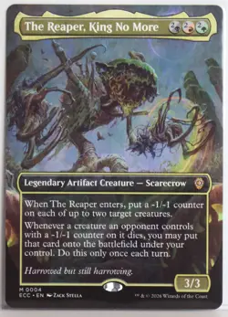 The Reaper, King No More [New, Near Mint] Borderless {Lorwyn Eclipsed} - Image 1