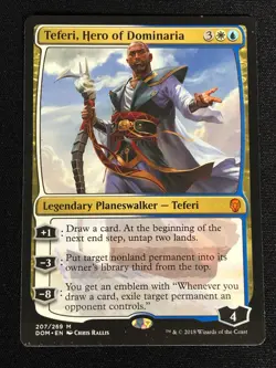 MTG Teferi, Hero of Dominaria 207/269 Common (NM) - Image 1