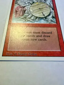 Wheel of Fortune Magic The Gathering Revised MTG MP Reserved List - Image 2