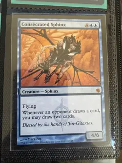 Magic the Gathering - Consecrated Sphinx - Mirrodin Besieged - Regular - NM - Image 1