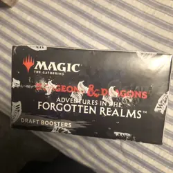 MTG Adventures in the Forgotten Realms: Draft Booster Box New Sealed Product - Image 4