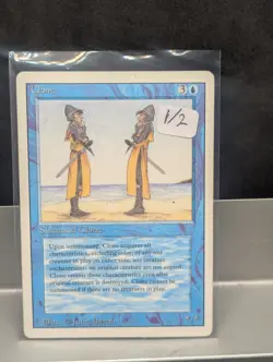 Clone X1 MP 3rd/Revised Edition 1/2 MTG Magic the gathering - Image 1