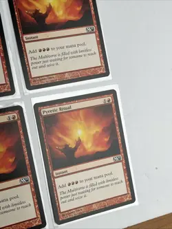 4x Pyretic Rituals (Playset) Magic 2011 (M11) Condition Shown In Many Pictures - Image 5
