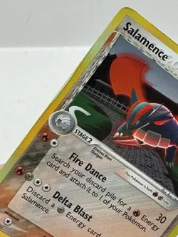 2005 Pokemon Delta Species 14/113 Salamence MP-HP - edge wear - Image 3