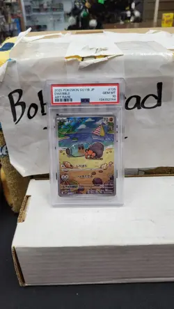 2025 JAPANESE DWEBBLE AR BLACK BOLT SV11B POKEMON TCG PSA 10 GEM MINT #135 - Image 1