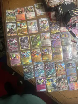 Pokemon Card Lot V Ex Holo Full Art Ir And More Lot Of 30 - Image 1