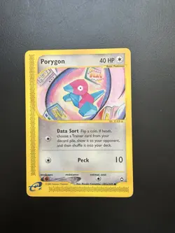 Porygon 103a/147 - Aquapolis - Non Holo - Heavy Play Pokemon Card - Image 1