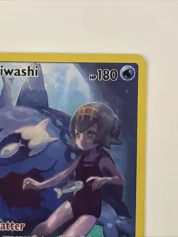 Pokemon TCG Wishiwashi Holo Secret Rare Card Sun & Moon Cosmic Eclipse 240/236 - Image 3