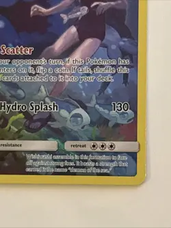 Pokemon TCG Wishiwashi Holo Secret Rare Card Sun & Moon Cosmic Eclipse 240/236 - Image 4