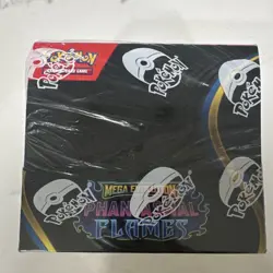 Pokemon Mega Evolution Phantasmal Flames Booster Box Sealed Mega Charizard X - Image 1
