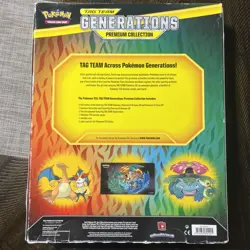 2019 factory sealed Pokemon Tag Team Generations Premium Charizard & Braixen. 820650804205 - Image 2