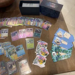 Massive Pokemon Collection Binder Holo Reverse Holo Rare 1100 + TCG Card Lot 5 - Image 2