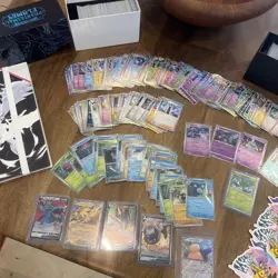 Massive Pokemon Collection Binder Holo Reverse Holo Rare 1100 + TCG Card Lot 5 - Image 3