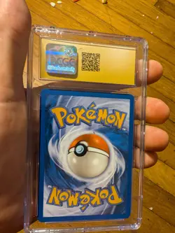 (POP 3) CGC 10 PRISTINE 2003 Pokemon Skyridge Farfetch'd 55/144 Card - Image 3