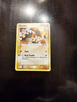 Pokemon TCG Groudon EX Emerald 5/106 Holo Holo Rare - Image 1