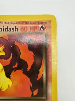 Dark Rapidash 44/82 Team Rocket Regular Vintage Pokemon Card - Image 4