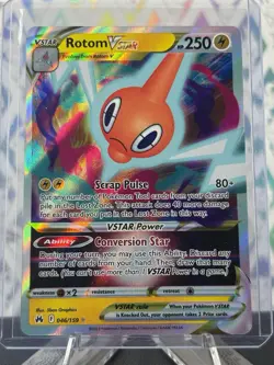 Pokemon TCG Rotom VSTAR Crown Zenith 046/159 Holo Ultra Rare Nm - Image 3