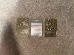 23 Karat Gold Plated Pokemon Cards Charizard And Poliwhirl - Image 2