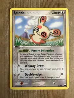 Spinda 26/92 - Rare NM Pokemon EX - Legend Maker DMG - Image 1