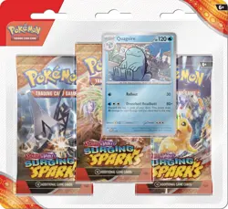 Pokemon 1020641 TCG: Scarlet & Violet - Surging Sparks Three-Booster Blister - - Image 1
