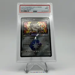 PSA 9 MINT SOLGALEO HOLO POKEMON 2018 PRISM STAR 89/156 ULTRA PRISM - Image 1