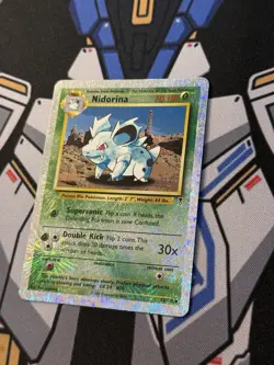 Pokemon TCG Legendary Collection Nidorina Reverse Holo Card 55/110 - Image 2