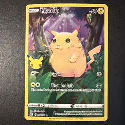 Surfing Pikachu & Flying Pikachu V & Vmax 4 Card Set Pokemon TCG Celebrations NM - Image 3