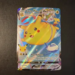 Surfing Pikachu & Flying Pikachu V & Vmax 4 Card Set Pokemon TCG Celebrations NM - Image 4