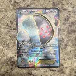 Pokemon Registeel EX 122/124 Full Art Ultra Rare Holo Dragons Exalted Card - Image 1