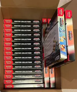 Pokemon Prismatic Evolutions Poster Collection - Lot Of 21 - Sealed - Image 1