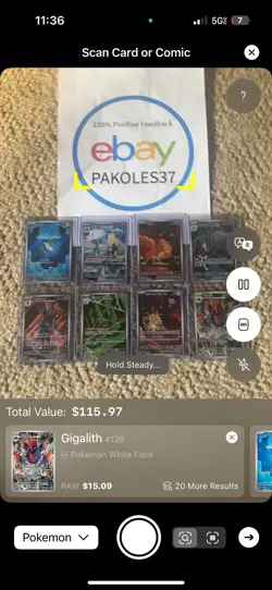 Pokemon TCG card lot IR cards illustration Rare Value $115 On PriceCharting - Image 2