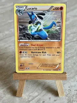 Pokemon TCG Lucario 78/135 Plasma Storm Holo (English) - NM(-) - Image 1