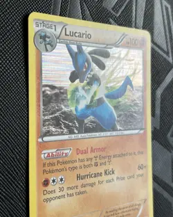 Pokemon TCG Lucario 78/135 Plasma Storm Holo (English) - NM(-) - Image 5