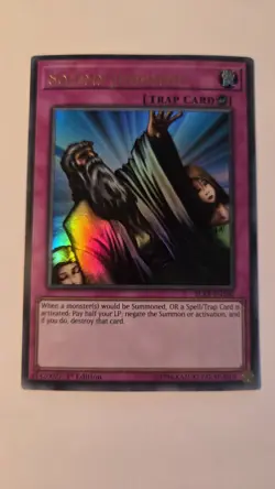 Yu-Gi-Oh! - Solemn Judgment - BLRR-EN100 - Ultra Rare - 1st Edition - Image 1