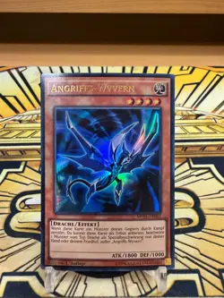 Yugioh Angriffs-Wyvern Ultra Rare MVP1-DE003 - Image 1