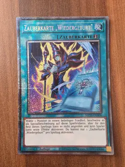 Yu-Gi-Oh! MP25-DE006 Zauberkarte "Wiedergeburt" Starlight Rare NM 1st - Image 1