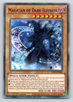 Magician of Dark Illusion - LDS3-EN084 - Common - 1st Edition - Yugioh - Image 1