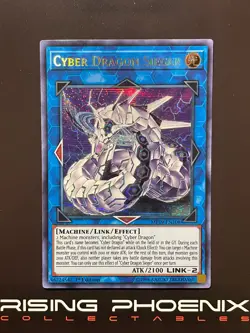 Rising Phoenix Yugioh! - Cyber Drago Sieger MP19-EN108 Secret NM Ita #0052 - Image 1