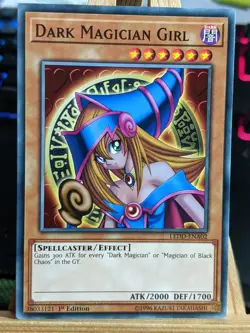 Dark Magician Girl LEDD-ENA02 Common 1st Edition LP/NM Yugioh Cards - Image 1