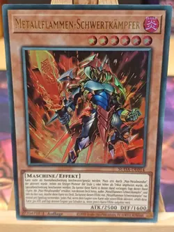 Metallflammen-Schwertkampfer SUDA-DE014 Ultra Rare Deutsch NM YUGIOH - Image 1