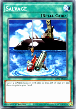 Salvage - SDFC-EN032 - Common - 1st Edition Yugioh - Image 1