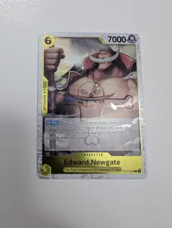 One Piece - Edward.Newgate - ST13-004 (Reprint Foil) - PRB-02 NM/M Condition - Image 1