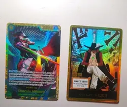 DON!! Dracule Mihawk GOLD SEC OP14-119 set OP14 English EB04 ONE PIECE The Azure - Image 1
