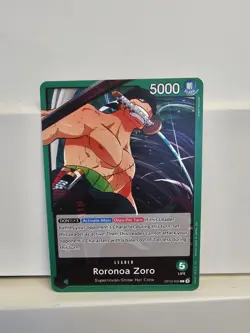 Roronoa Zoro OP12-020 Leader - One Piece: Legacy of the Master English - Image 1
