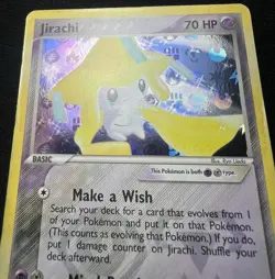 Jirachi 8/101 EX Hidden Legends Reverse Holo Pokemon Card - MP/HP - Image 3