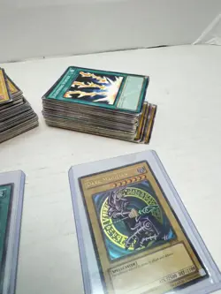 Vintage Yu-Gi-Oh TCG Card Lot 1996 - Rare, Foil Dark Magician Early Good Players - Image 3